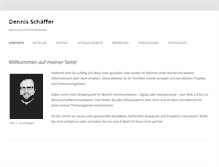 Tablet Screenshot of blog.dark-horizons.de